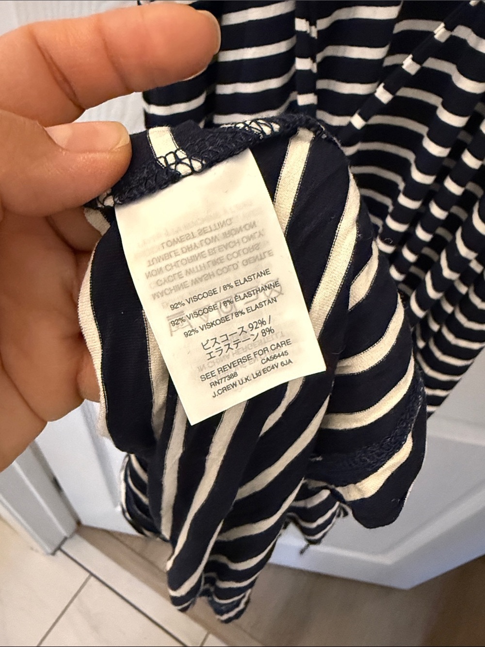 J.Crew Striped Maxi Dress - Picture 5 of 7